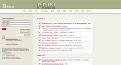 Desktop Screenshot of prin.miur.it