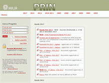 Tablet Screenshot of prin.miur.it