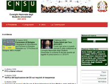 Tablet Screenshot of cnsu2007.miur.it