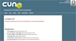 Desktop Screenshot of elezionicun.miur.it