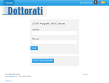 Tablet Screenshot of dottorati.miur.it