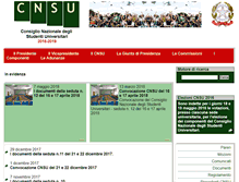 Tablet Screenshot of cnsu.miur.it